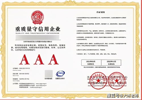 考而優(yōu)AAA企業(yè)信用評級認(rèn)證 權(quán)威認(rèn)證助力企業(yè)信譽提升